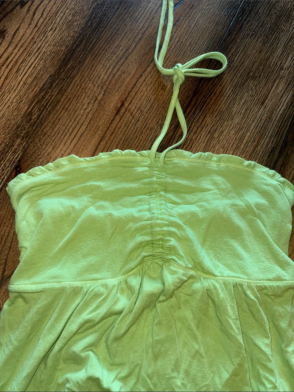 Light Green Halter Dress